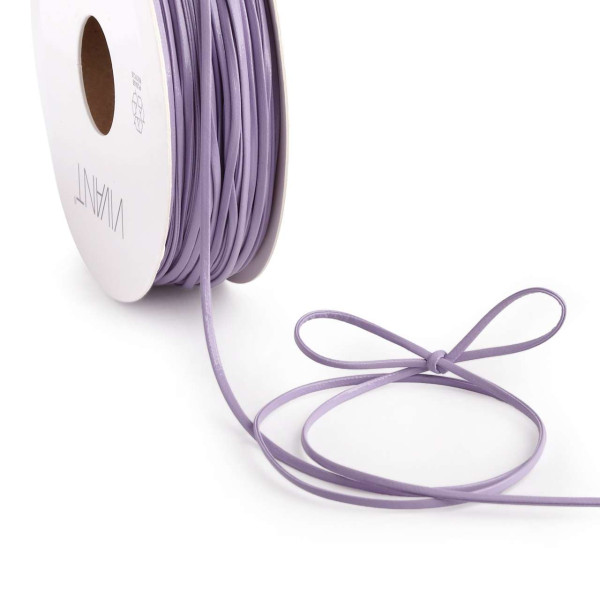 Kordel SHINY LEATHER 2mmx25m lila