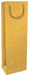 Tasche 12x36x8cm Shimmering Stars gold
