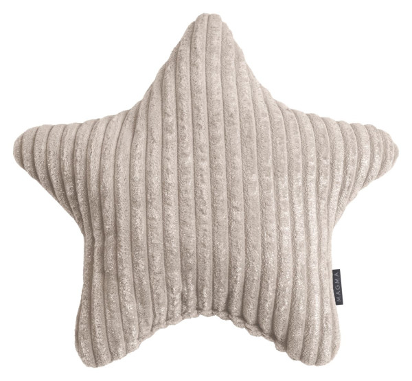 Sternkissen Silencio 55x55cm taupe