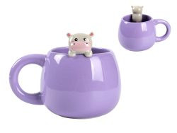 Tasse Keramik mit Anhänger HIPPO